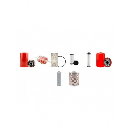 ZETOR 115 PROXIMA POWER Filter Service Kit w/ZETOR  Eng.     115CH