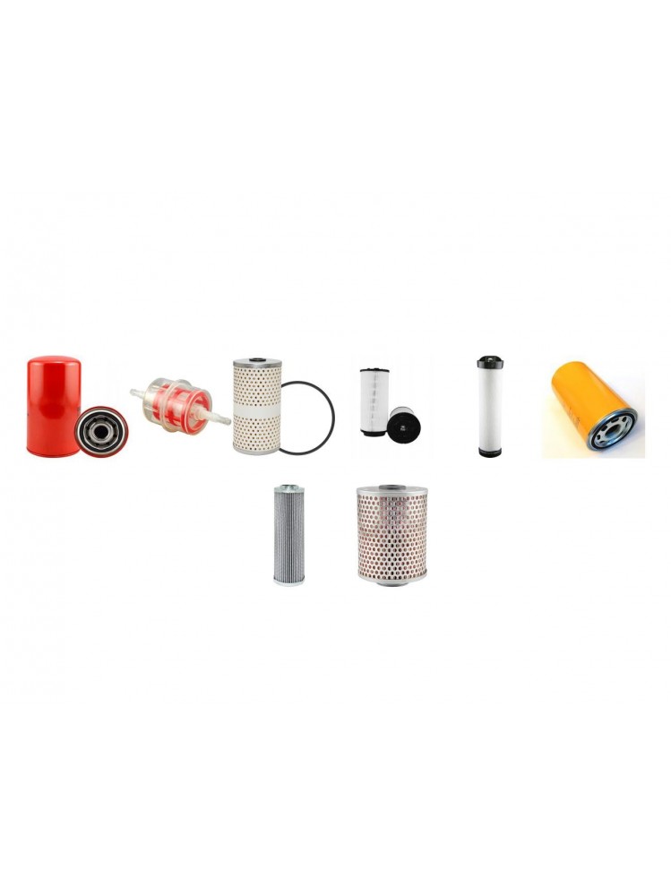 ZETOR 6421 PROXIMA Filter Service Kit w/ZETOR  Eng.