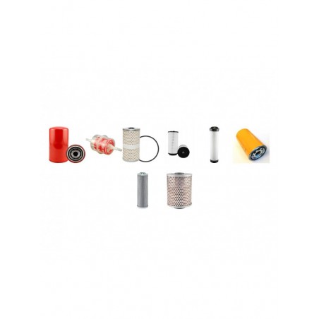 ZETOR 8441 PROXIMA Filter Service Kit w/ZETOR 1205 Eng.     82CH