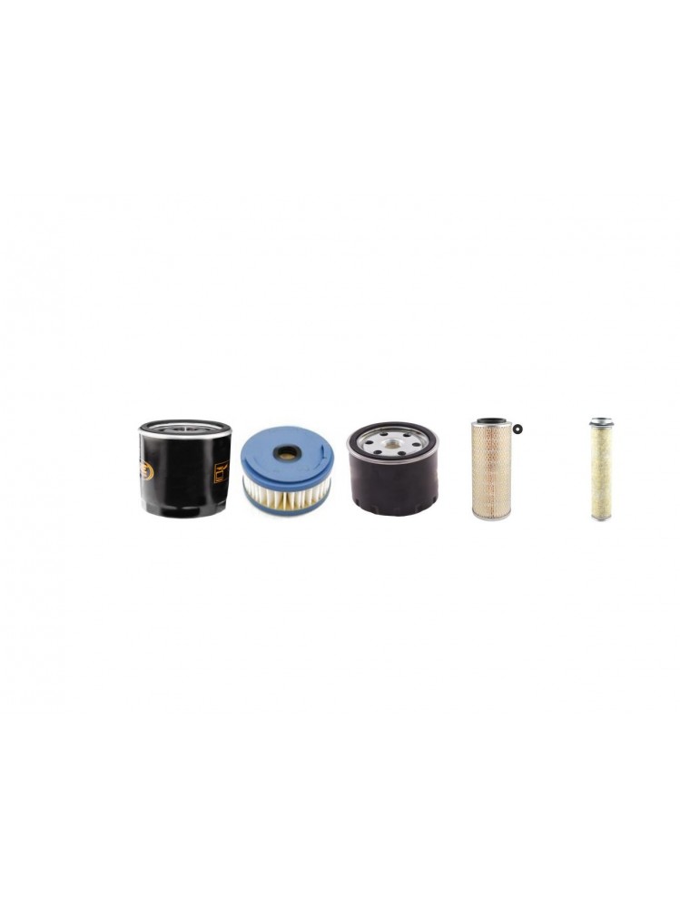 ZETTELMEYER ZL 602 Filter Service Kit Air Oil Fuel Filters w/Deutz BF4L1011T Eng.   YR  -95