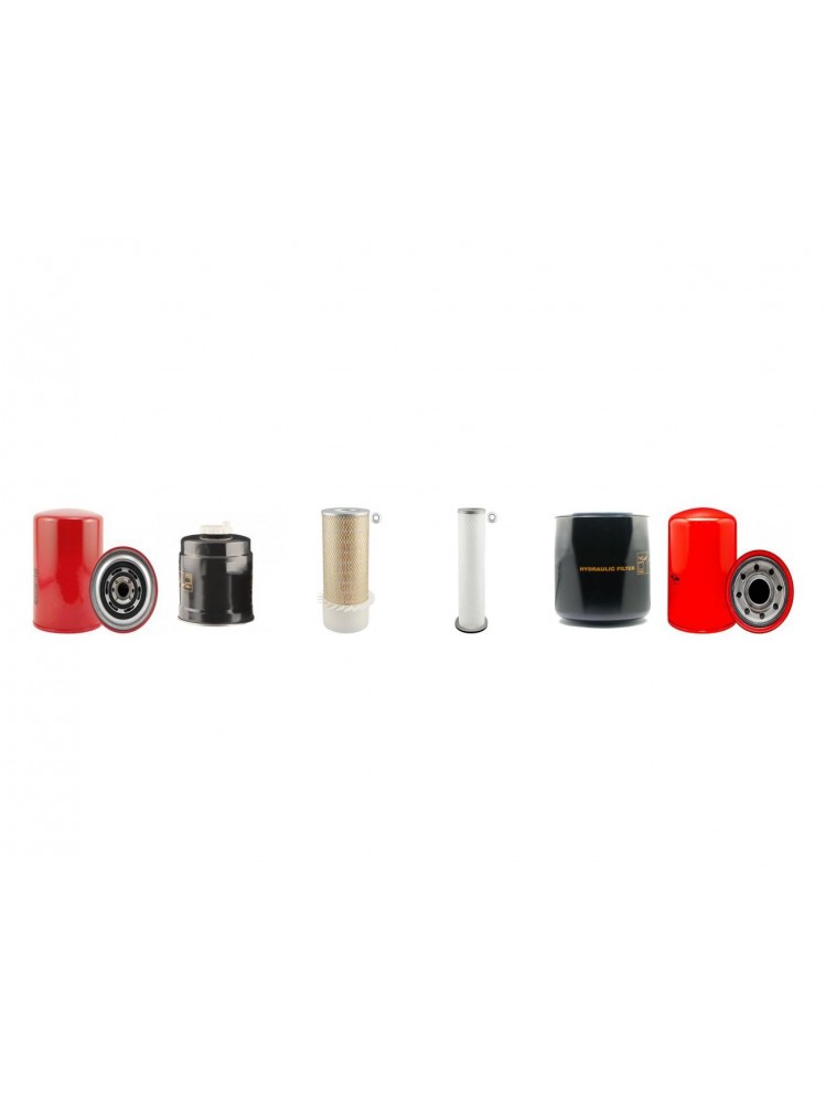 CARUELLE MASTER 2500 R Filter Service Kit with Iveco Aifo Eng