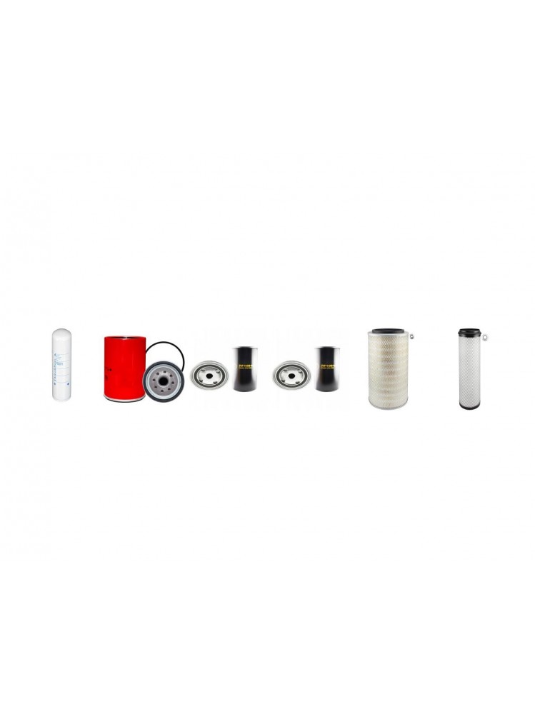 CASAGRANDE M 9-1 Filter Service Kit Air Oil Fuel Filters w/Deutz TCD2012L062V Eng.   YR  2010-