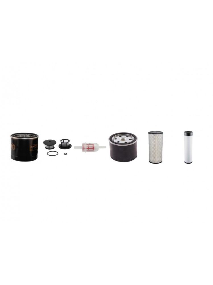 AHLMANN AS 90 Filter Service Kit Air Oil Fuel Filters w/Deutz BF4L1011F Eng.   YR  2000-