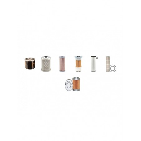 AIRMAN AX40U Filter Service Kit withIsuzu 4Le1Pa07 Eng