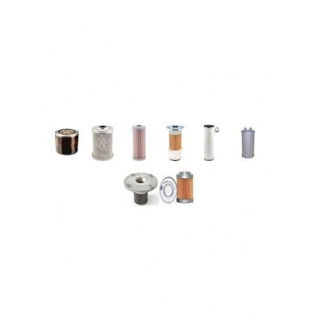 AIRMAN AX58MU Filter Service Kit withIsuzu 4Le1 Eng