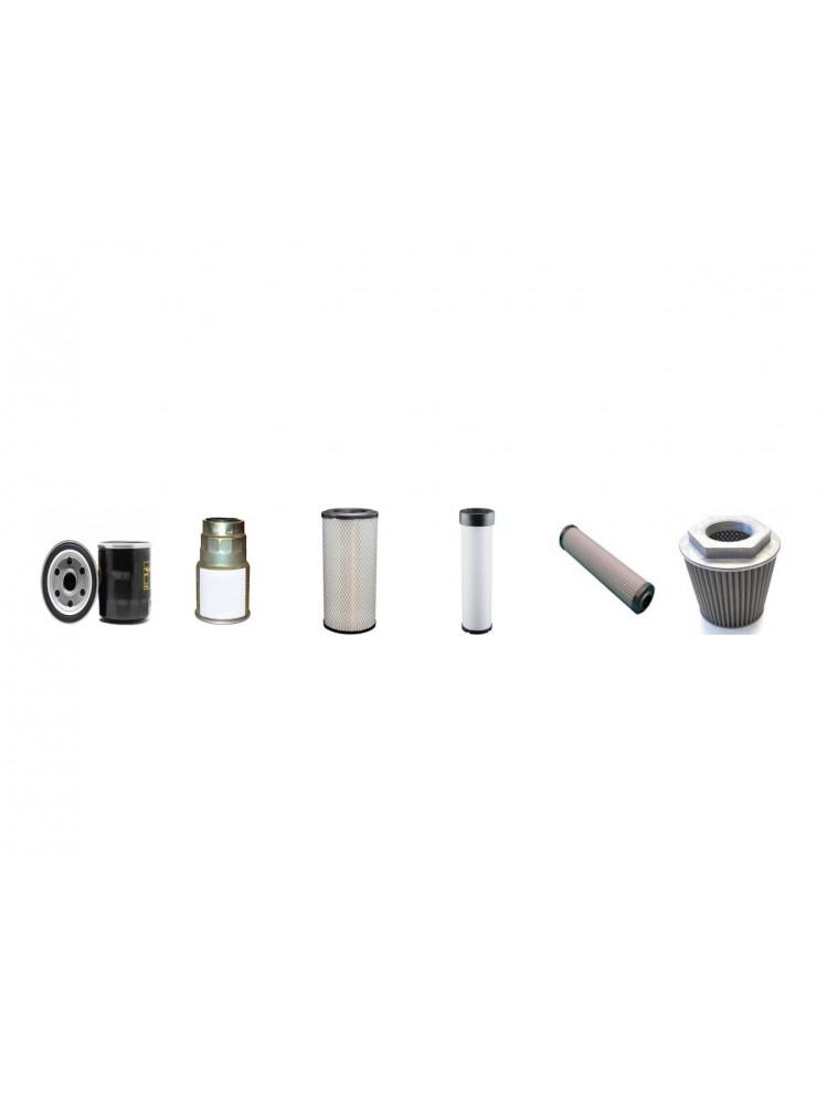 AMMANN AV 95-2 (E)(K) Filter Service Kit w/Cummins 3.3-C85 Eng.   YR  2006-
