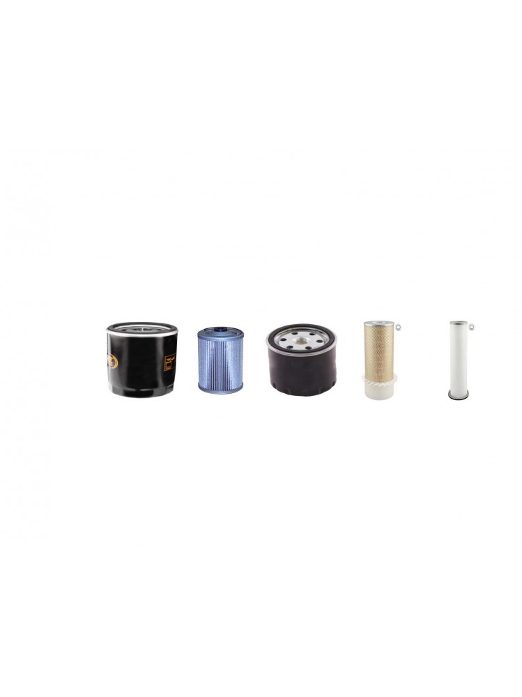 ATLAS AB 1004  Filter Service Kit Air Oil Fuel Filters w/Deutz BF4L1011 Eng. SN   105- 105M43300-
