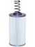 Baldwin PT9237, Wire Mesh Supported Hydraulic Filter Element with Attached Spring