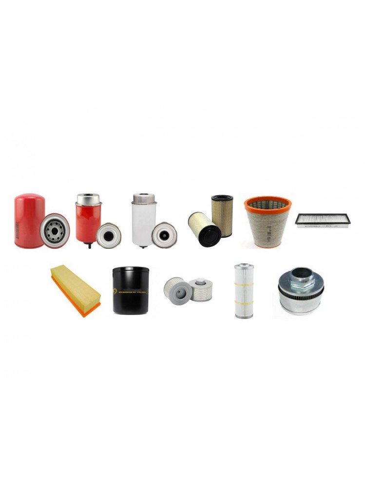 CASE CVX 150 Filter Service Kit with Sisu Eng 2011-