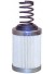 Baldwin PT9240, Wire Mesh Supported Hydraulic Filter Element with Attached Spring