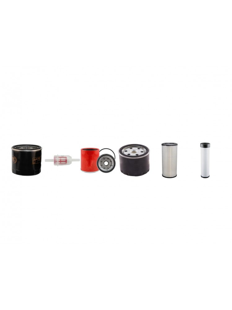 ATLAS AR 65P Filter Service Kit Air Oil Fuel Filters w/Deutz BF 4L2011 Eng.   YR  2005-