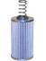 Baldwin PT9256-MPG, Wire Mesh Supported Hydraulic Filter Element with Attached Spring