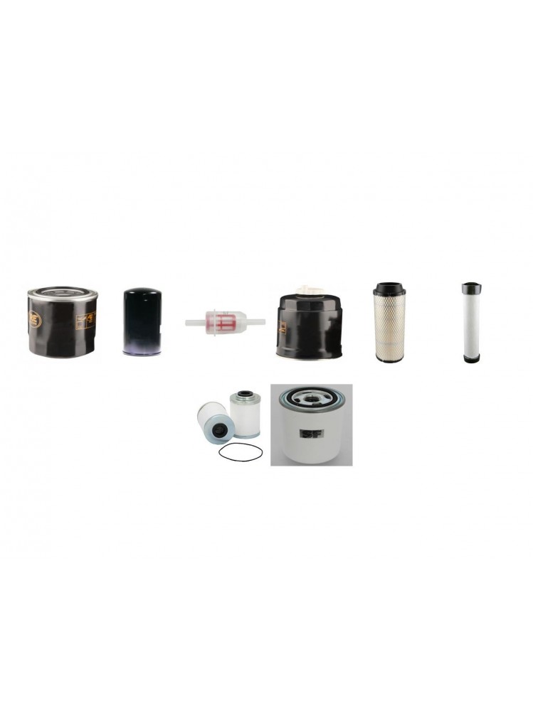 ATLAS COPCO XAS 37 Filter Service Kit w/KUBOTA D 905 Eng.