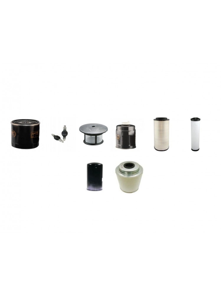 ATLAS COPCO XAS 137 DD Filter Service Kit with Deutz BF4M2011 Eng Year 2008-