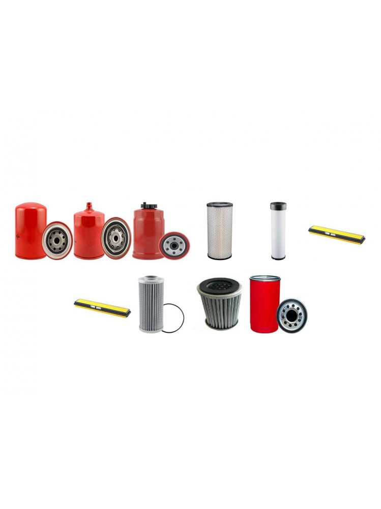 CASE JX 90 U Filter Service Kit with Iveco Eng 2002-2009 HP 88 CH