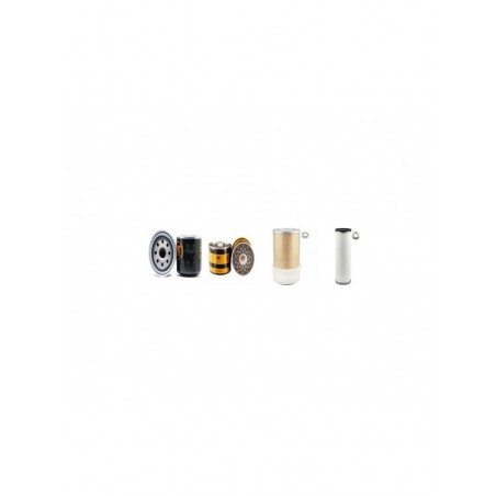 BOBCAT 543B Filter Service Kit w/Kubota Eng. Air, Oil, Fuel Filters Serial No 12001-