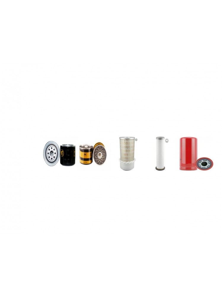 BOBCAT 643 Filter Service Kit withKubota Eng SN 13525-