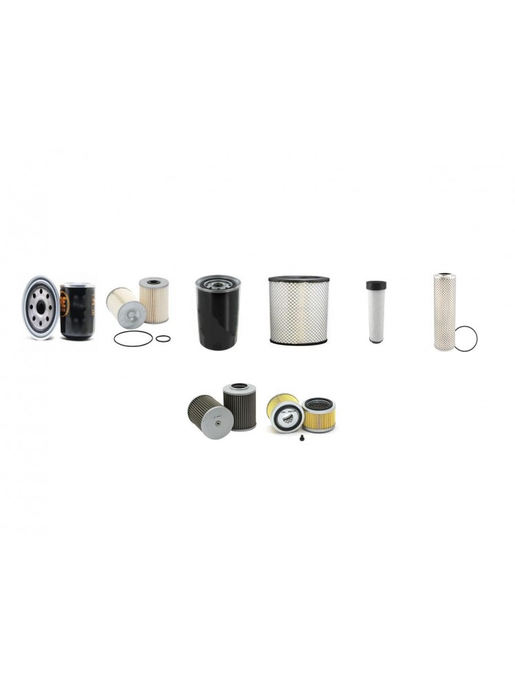 BOBCAT E 62 Filter Service Kit withYanmar 4Tv94L-Zxsdb Eng 2013-