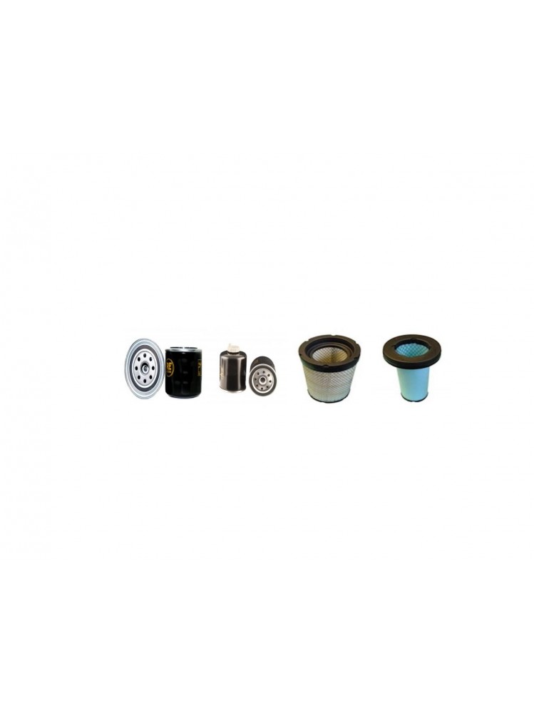 BOBCAT S 330 Tier3  Filter Service Kit Air Oil Fuel Filters w/Kubota  Eng. SN  11001- YR  2010-  A5HA/AAKM