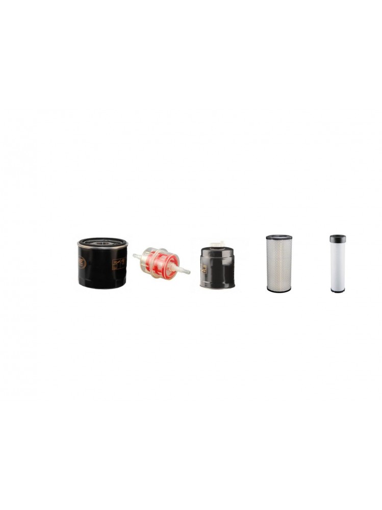 BOMAG BW 145 D-3/ DH-3/ PDH-3 Filter Service Kit Air Oil Fuel Filters w/Deutz BF 4L2011 Eng.
