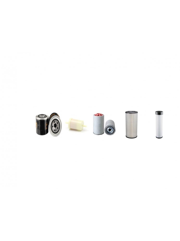 BOMAG BW 154 AP-4- (AM) Filter Service Kit Air Oil Fuel Filters w/Kubota V 3307DI-T Eng.
