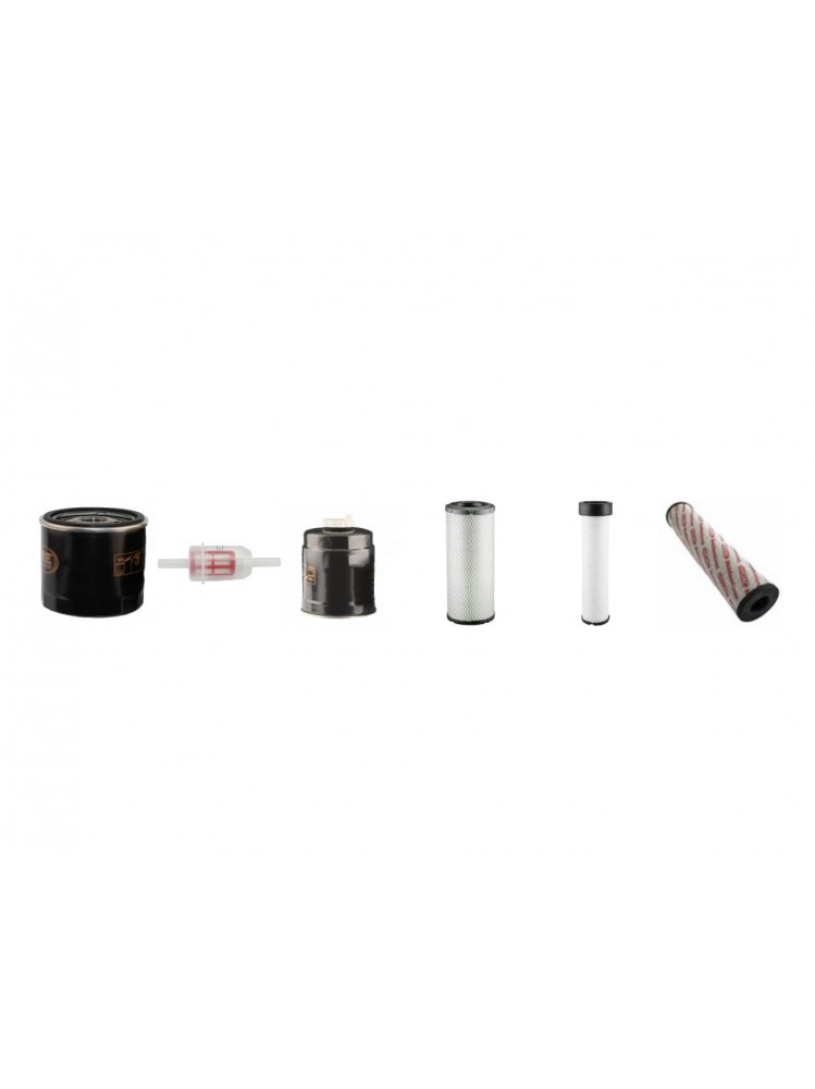 CASE 221 D Filter Service Kit w/Deutz F4M2011 Eng.