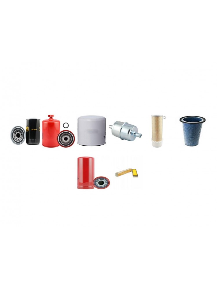 CASE POCLAIN 580 K Filter Service Kit with Cummins Eng