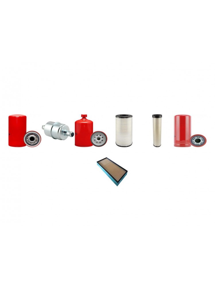 CASE POCLAIN 621 C Filter Service Kit with Cummins/Case 6T-590 Eng