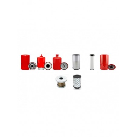 CASE 988 Filter Service Kit w/Cummins 6T590 Eng. YR 1999-