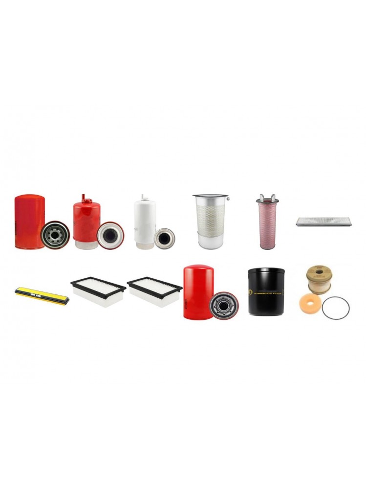 CASE MXM 155 Filter Service Kit w/CNH BASILDON 675TA/M2 Eng. SN  -MOTFA097480   155 CH