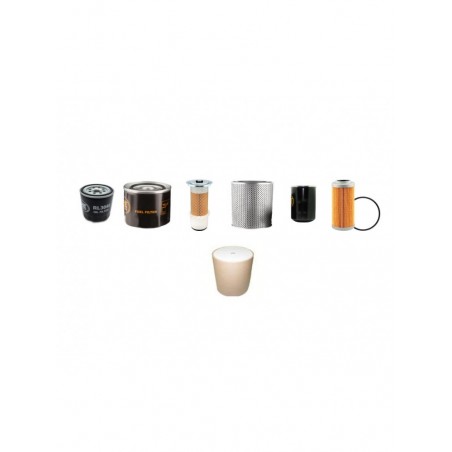 CASE POCLAIN 9007 Filter Service Kit with Isuzu 4Bg1 / 4Jb1 Eng