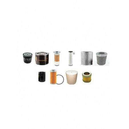 CASE 9007 Filter Service Kit w/ISUZU Eng. YR 2004-