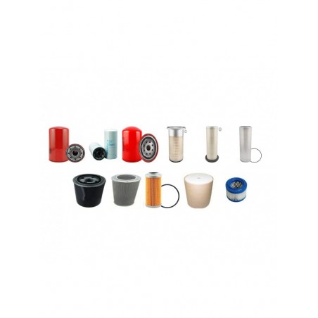 CASE 9021 Filter Service Kit w/ISUZU 6BG1 Eng.