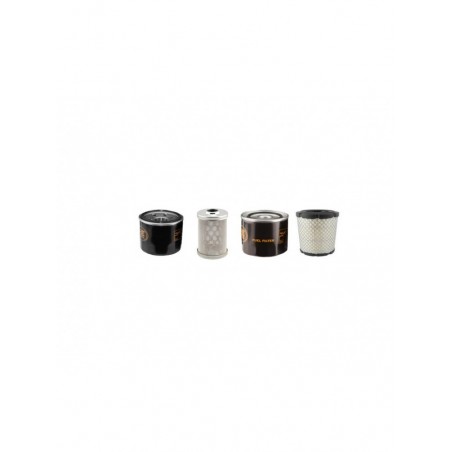 CASE (POCLAIN) CX15 Filter Service Kit w/Yanmar Eng. Air, Oil, Fuel Filters