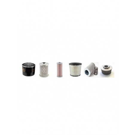 CASE CX16B Filter Service Kit w/Yanmar 3TNE74 Eng. YR 2009-