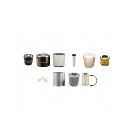CASE CX80 Filter Service Kit w/ISUZU CC-4JG1 Eng.