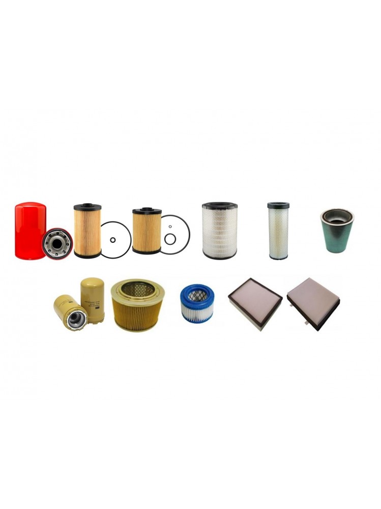 CASE CX 210 B Filter Service Kit w/ISUZU 4A-4HJ1 TIER III Eng.   YR  2007-
