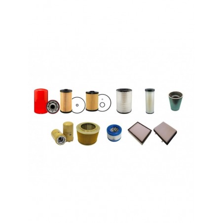CASE CX210B Filter Service Kit w/ISUZU 4A-4HJ1 TIER III Eng. YR 2007-