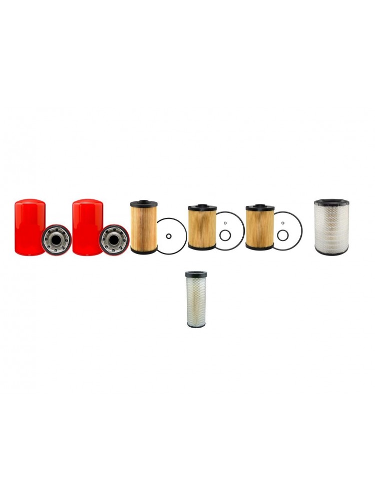 CASE CX 240 B TIER III Filter Service Kit Air Oil Fuel Filters w/ISUZU Eng.