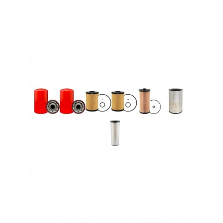 CASE CX470C Filter Service Kit Air Oil Fuel Filters w/ISUZU AH-6UZ1XYSS Eng.