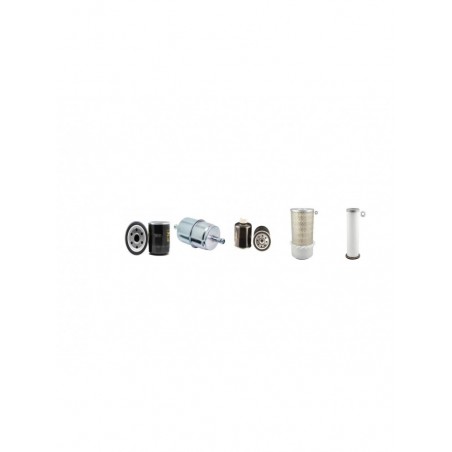 CASE SV185 Filter Service Kit Air Oil Fuel Filters w/NT 844T Eng.