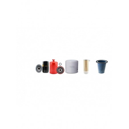 CASE W752 Filter Service Kit Air Oil Fuel Filters w/Cummins Eng.
