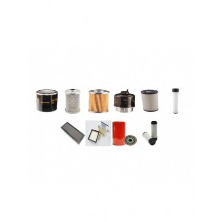 Filter service kit suitable for CAT 302.5C w/Mitsubishi S3L2 Eng.