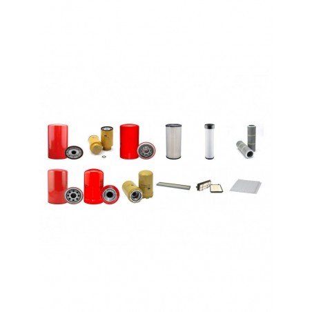 Filter service kit suitable for CAT 312D L w/ CAT C 42 Acert Eng
