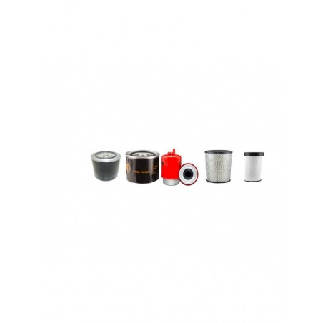 Filter kit suitable for CAT CB334D Filter Service Kit w/Perkins/SHIBAURA 4HW1/ 4ZW1 Eng. Air Oil Fuel Filters