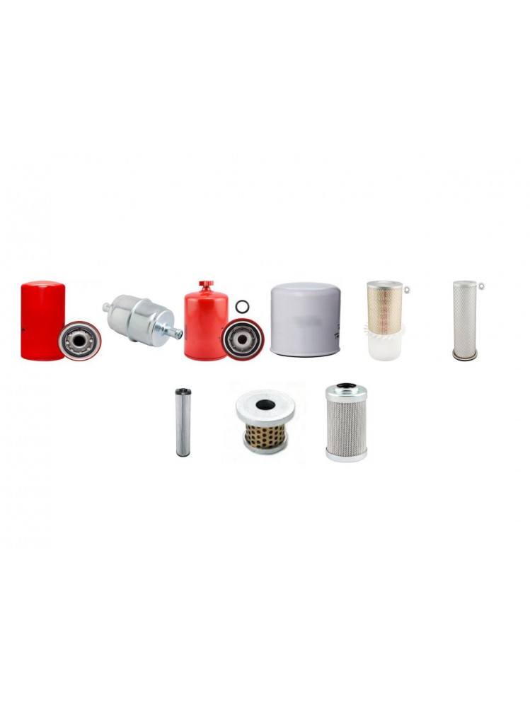 CASE 1180 Filter Service Kit w/Cummins 6BT Eng.