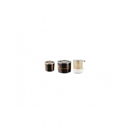 DAEWOO SOLAR 030 Filter Service Kit Air Oil Fuel Filters w/ISUZU 3LD1 Eng.