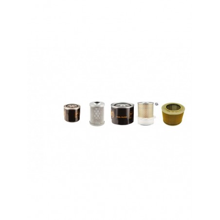 DAEWOO SOLAR 030 PLUS Filter Service Kit w/ISUZU 3LD1 Eng.