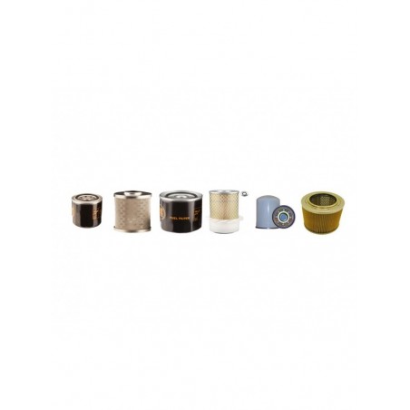 DAEWOO SOLAR 035 Filter Service Kit w/Isuzu 3LD1 Eng.