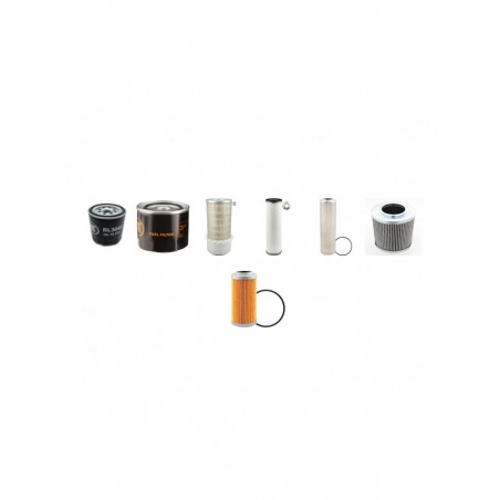 DAEWOO SOLAR 055 Filter Service Kit w/Isuzu 4JB1 Eng.